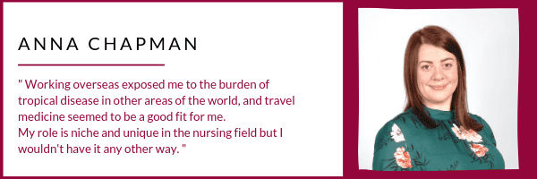 Anna Chapman: International Nurses Day 2019, Fleet Street Clinic, Travel Nurse